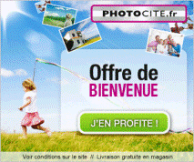 Offre de Bienvenue - 60 tirages photo offerts