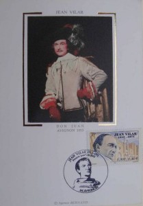 Carte Postale maximum - Jean VILAR - 1er jour, 1971