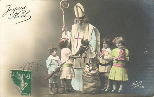 CPA - Joyeux Noël, 1912