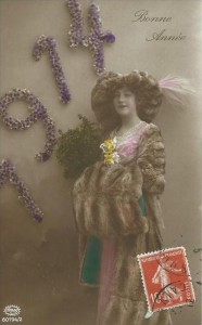 Carte Postale Ancienne - Bonne Année 1914