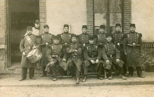 Carte-Photo - Épernay (Marne) - soldats - janvier 1914