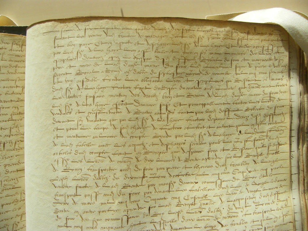 Traité de mariage - Tabellionage de Rouen | Archives Départementales de Seine-Maritime