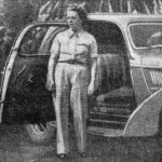 SIMON Yvonne (1917-1992), pilote de course de rallyes et sur circuit, en 1939 | Le Journal - Wikimédia