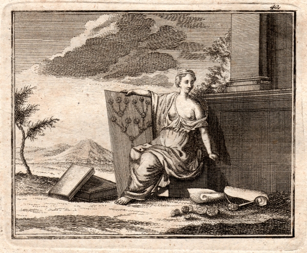 La Généalogie - gravure XVIIIe siècle