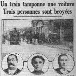 Le Petit Parisien, une du 7 août 1912-08-07 (extrait)