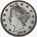 Pièce américaine de 5 cents en nickel, Liberté